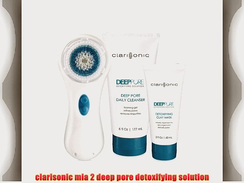 clarisonic mia 2 deep pore detoxifying solution