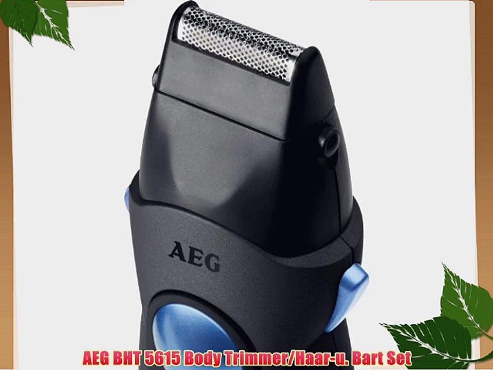 AEG BHT 5615 Body Trimmer/Haar-u. Bart Set