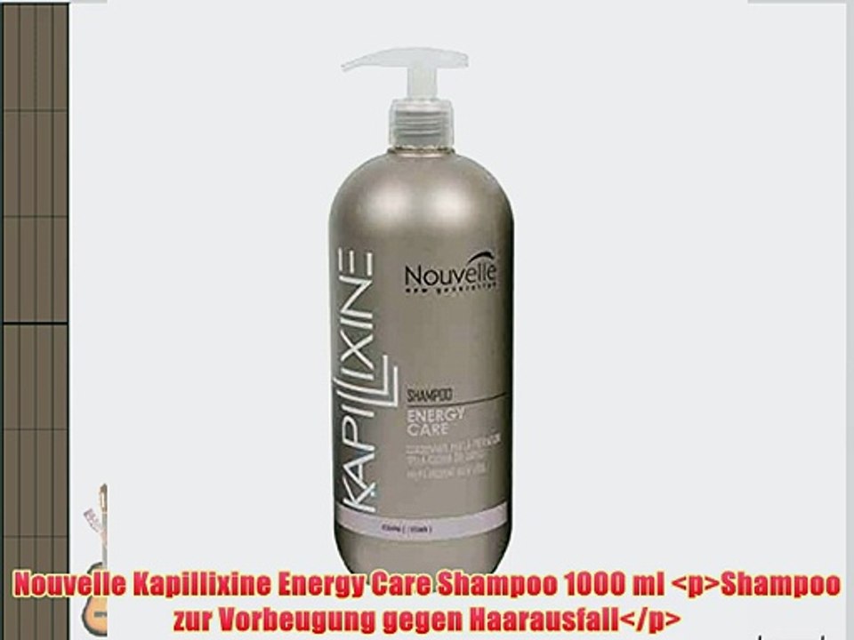 Nouvelle Kapillixine Energy Care Shampoo 1000 ml