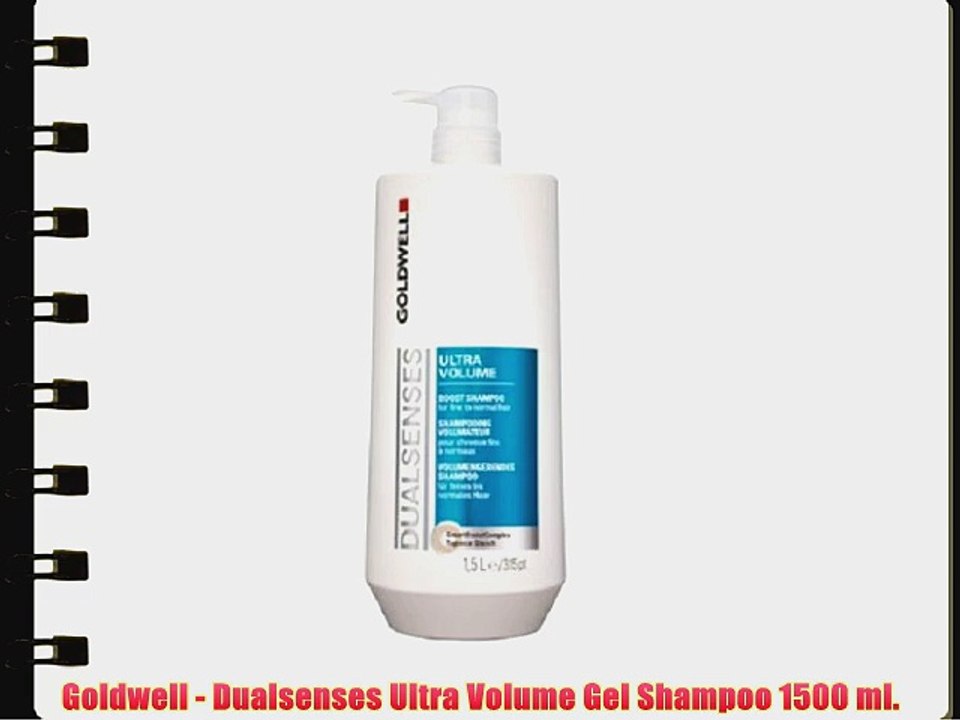 Goldwell - Dualsenses Ultra Volume Gel Shampoo 1500 ml.