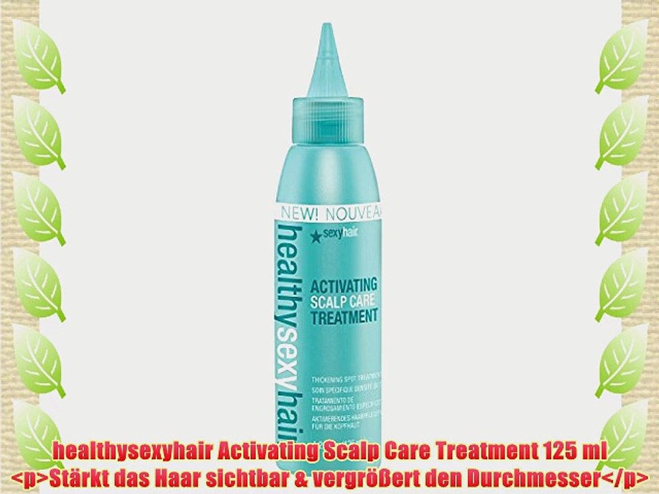 healthysexyhair Activating Scalp Care Treatment 125 ml