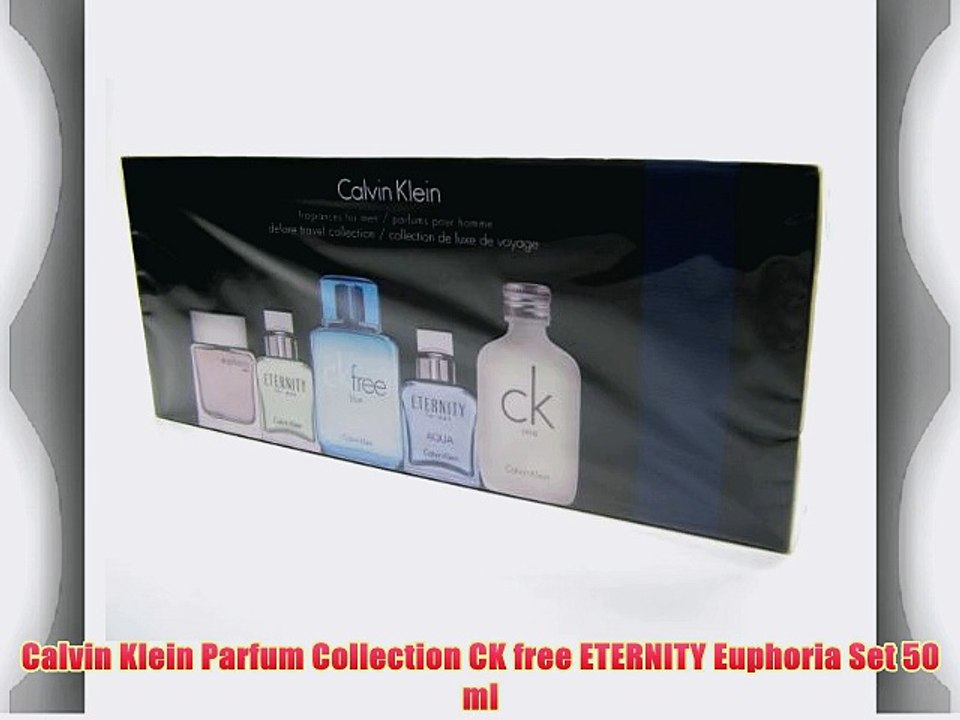 Calvin Klein Parfum Collection CK free ETERNITY Euphoria Set 50 ml