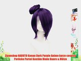 Ziyanshop NARUTO Konan Dark Purple Anime kurze cosplay Per?cke Partei Kost?m Mode Haare