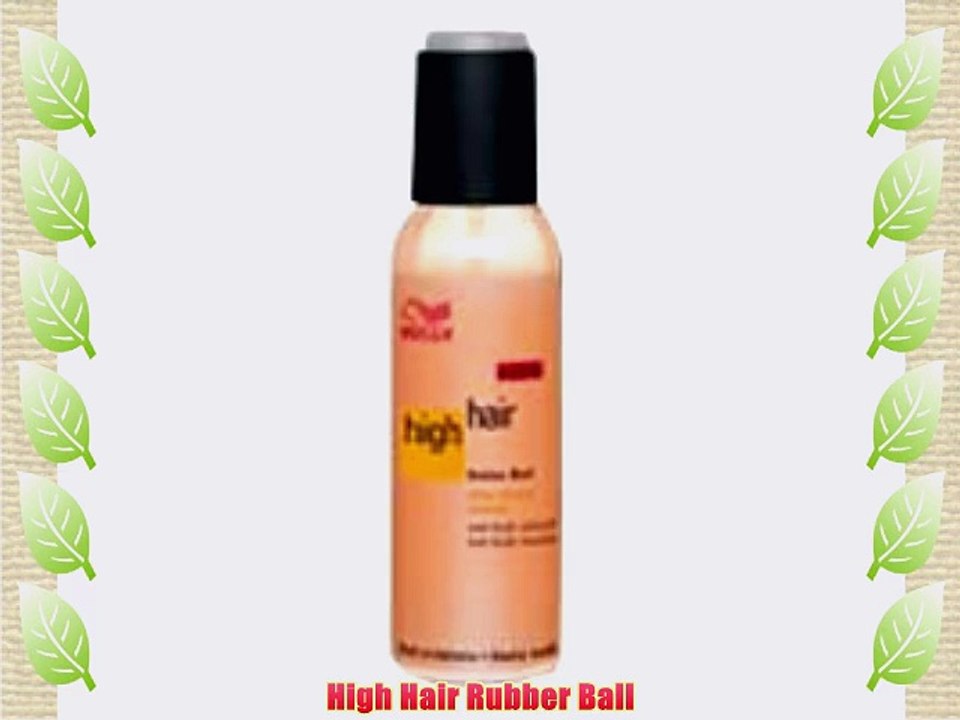High Hair Rubber Ball