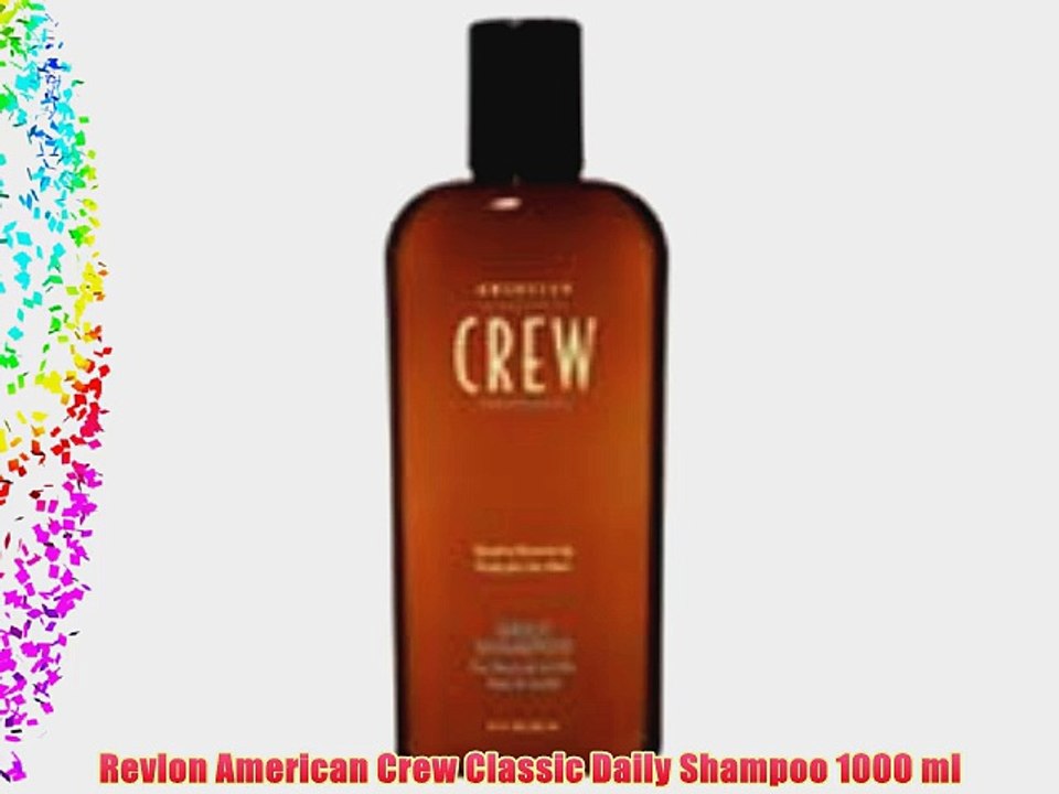 Revlon American Crew Classic Daily Shampoo 1000 ml