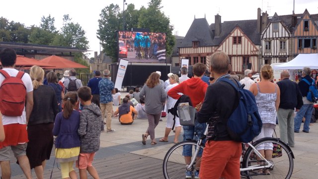 Les animations du Tour de France sur le port de Vannes