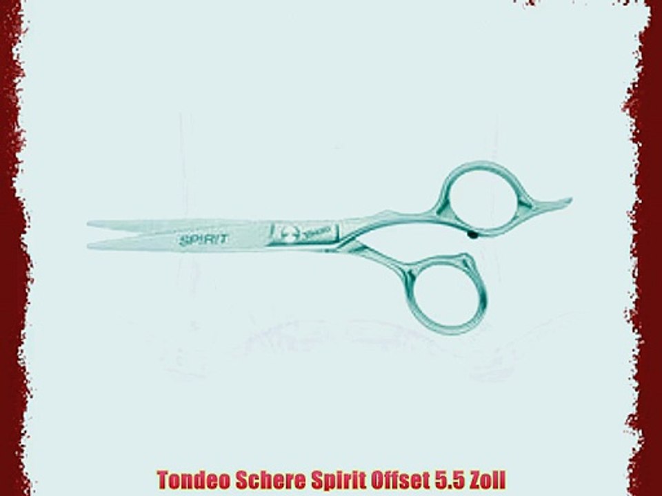 Tondeo Schere Spirit Offset 5.5 Zoll