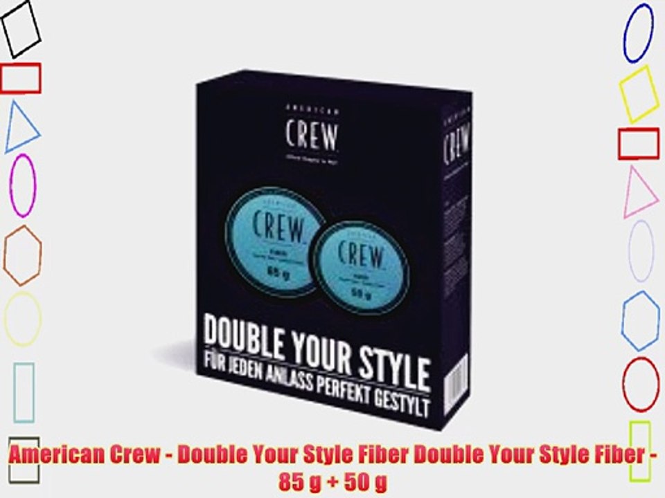 American Crew - Double Your Style Fiber Double Your Style Fiber - 85 g   50 g