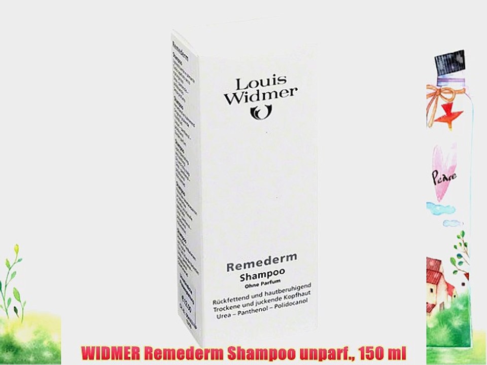 WIDMER Remederm Shampoo unparf. 150 ml