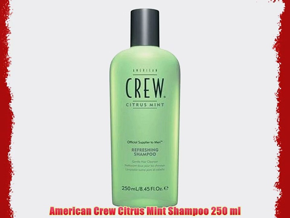 American Crew Citrus Mint Shampoo 250 ml