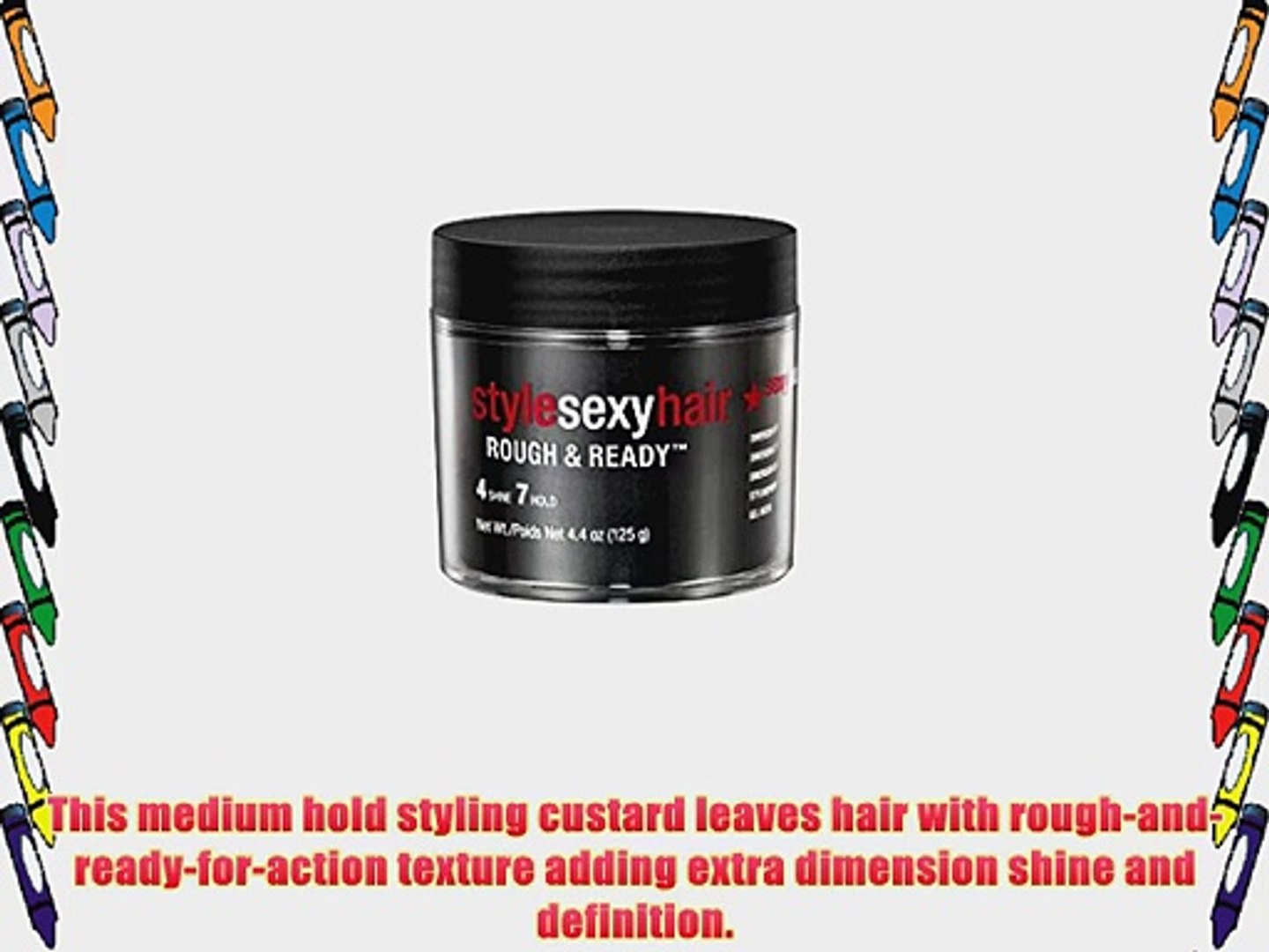 ⁣Sexy Hair Short Sexy Rough