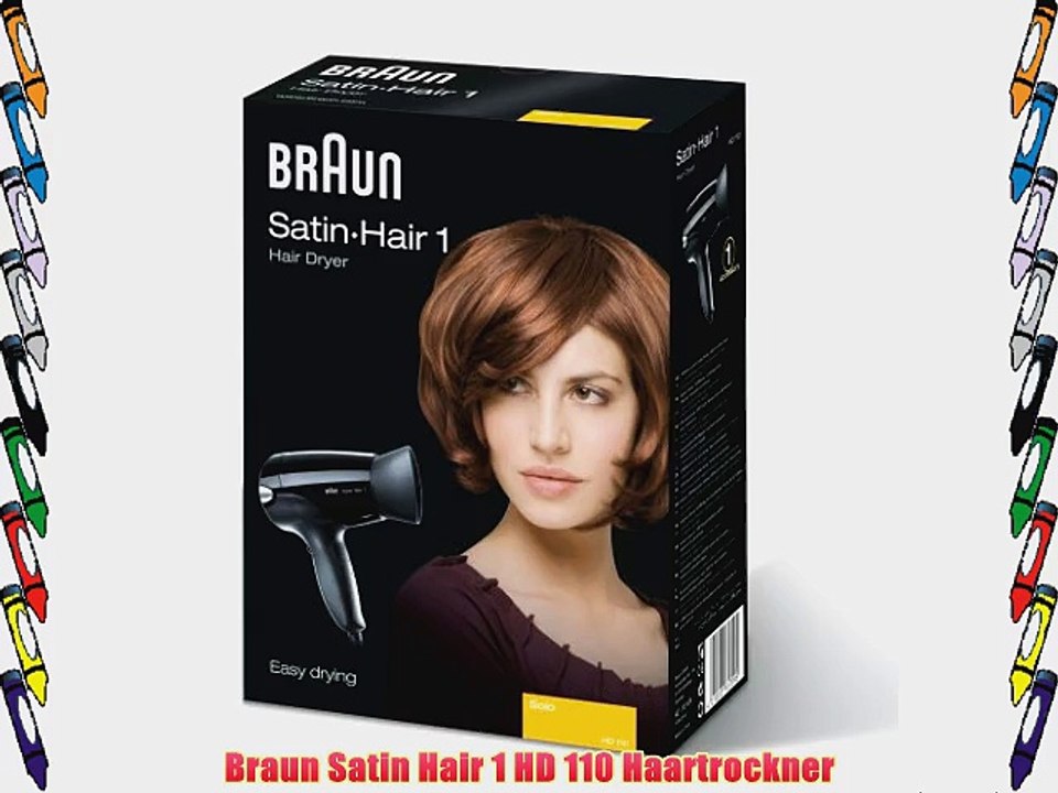 Braun Satin Hair 1 HD 110 Haartrockner