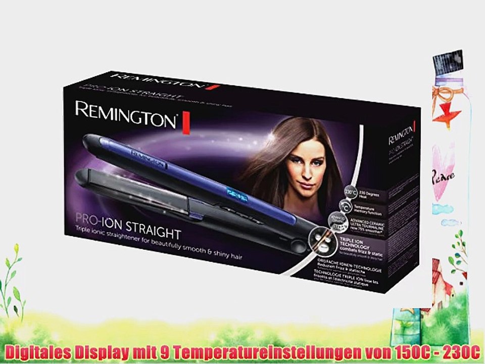 Remington S7710 Straight Haargl?tter PRO Ionic mit dreifacher Ionen-Technologie