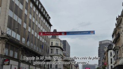 Bruxelles Zone pietonne