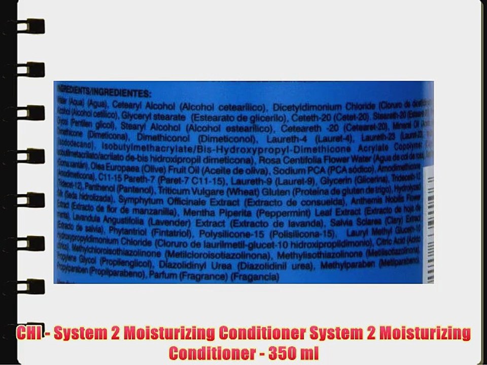 CHI - System 2 Moisturizing Conditioner System 2 Moisturizing Conditioner - 350 ml