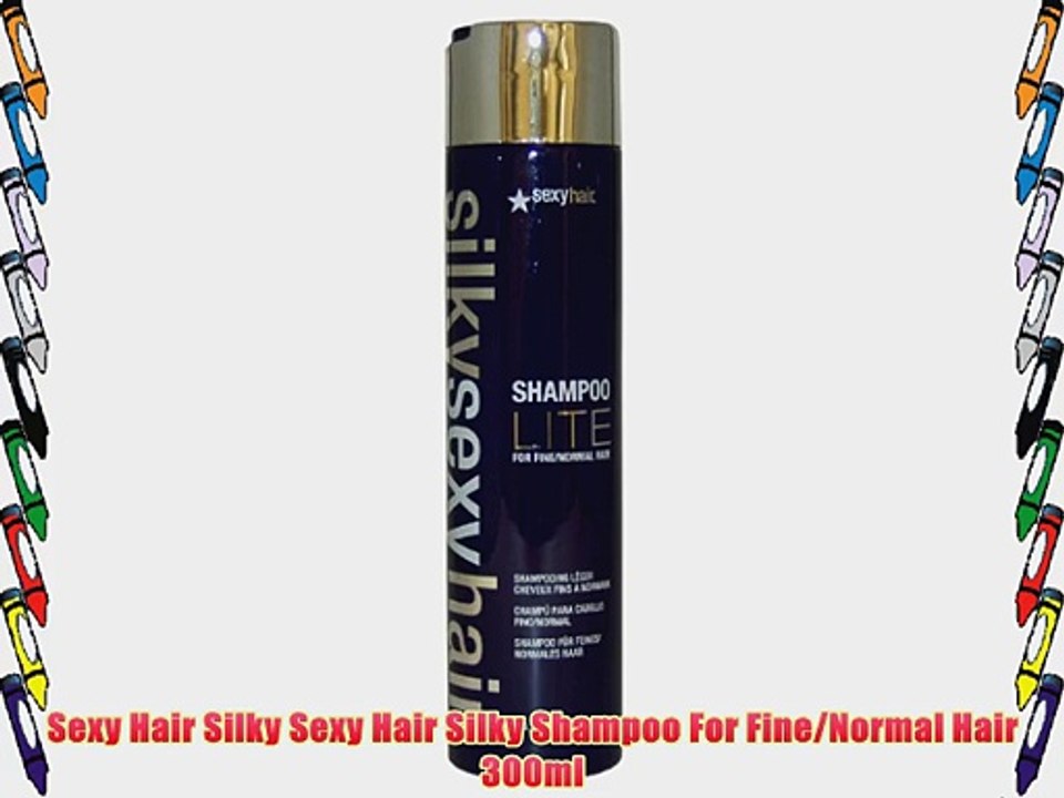 Sexy Hair Silky Sexy Hair Silky Shampoo For Fine/Normal Hair 300ml