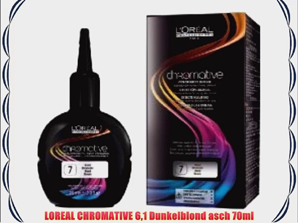 LOREAL CHROMATIVE 61 Dunkelblond asch 70ml
