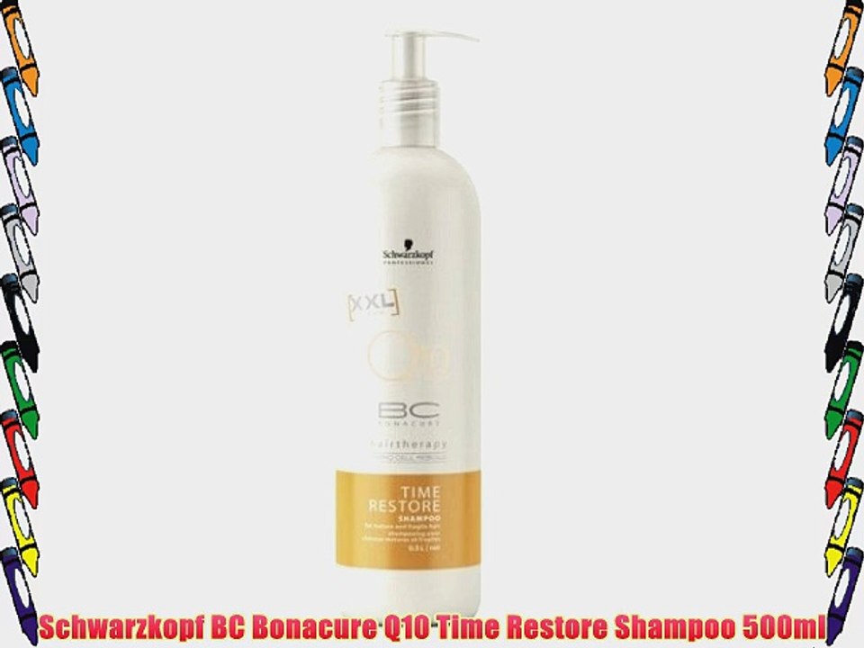 Schwarzkopf BC Bonacure Q10 Time Restore Shampoo 500ml