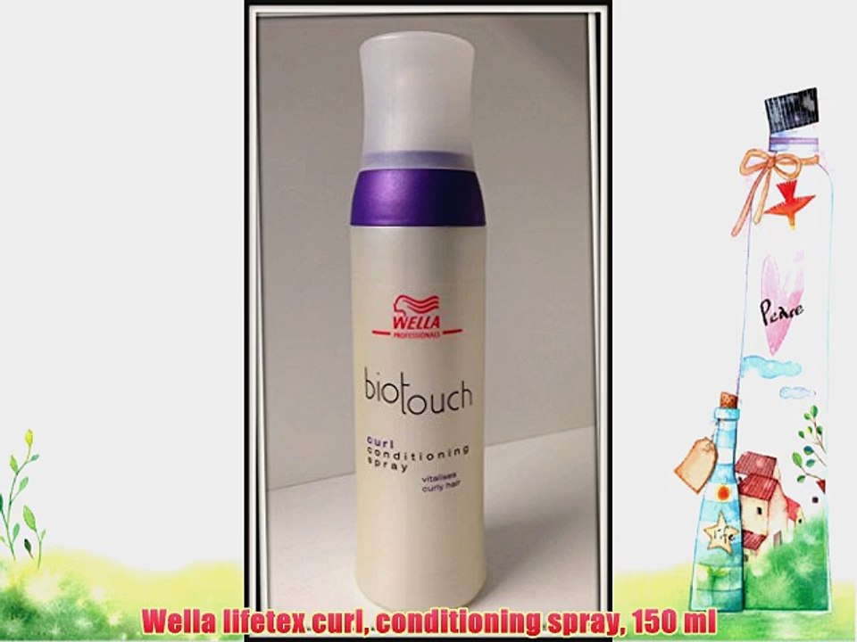 Wella lifetex curl conditioning spray 150 ml