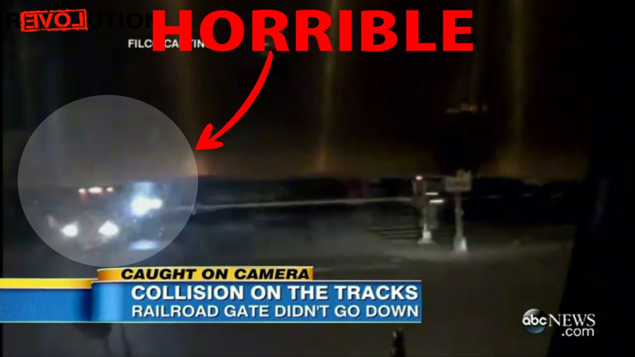 Dashcam Captures Horrific Train Collision In New York