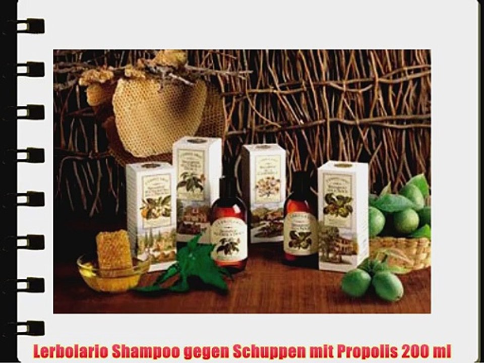 Lerbolario Shampoo gegen Schuppen mit Propolis 200 ml