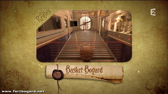 Fort Boyard 2015 : règle du jeu de l'épreuve du Basket Boyard