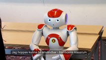 Lärarrobot utvecklas på Göteborgs universitet