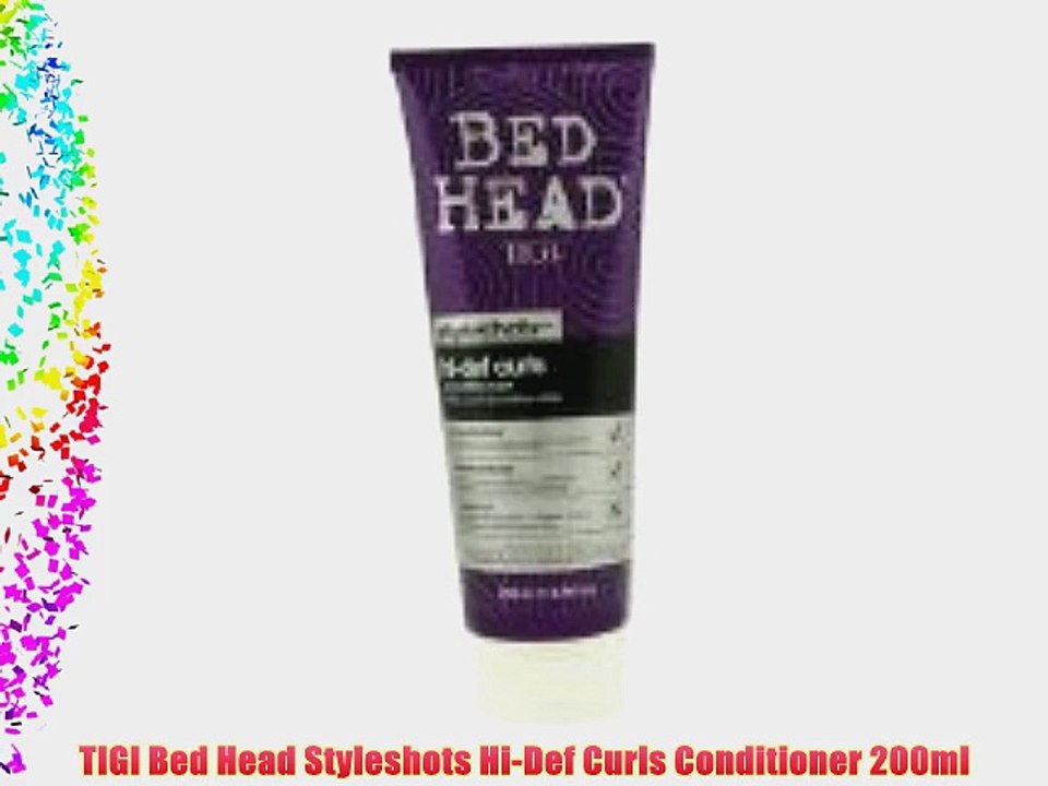 TIGI Bed Head Styleshots Hi-Def Curls Conditioner 200ml