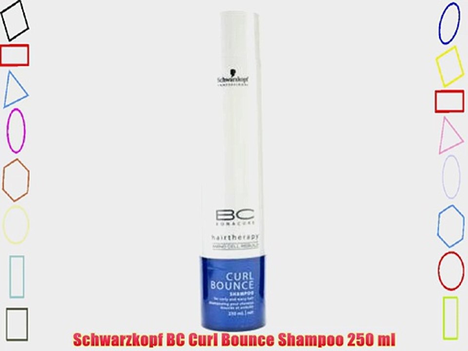 Schwarzkopf BC Curl Bounce Shampoo 250 ml