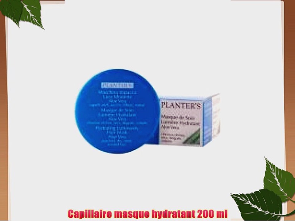 Capillaire masque hydratant 200 ml