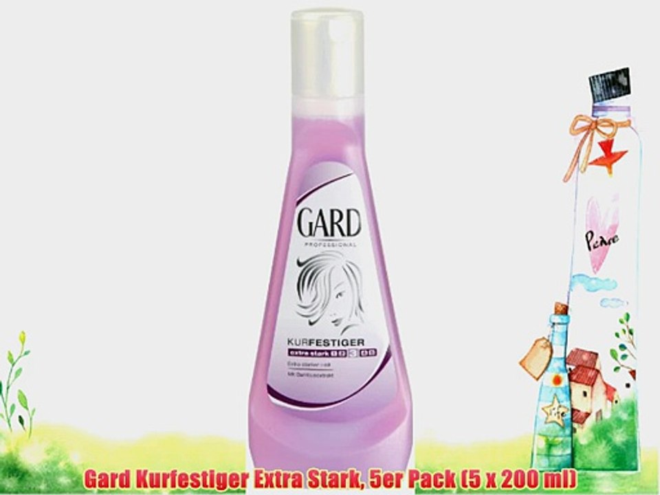 Gard Kurfestiger Extra Stark 5er Pack (5 x 200 ml)