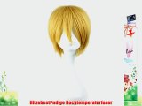 COSPLAZA Cosplay Wig Kostueme Peruecke Kuroko's Basketball Kise Ryouta Blond 32cm Anime Party