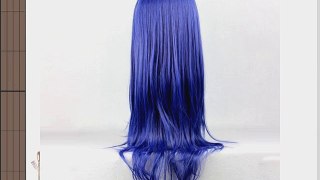Lolita Red Brown/Gray/White/Dark Blue Long Wavy Anime Cosplay Hair Wig Per?cke