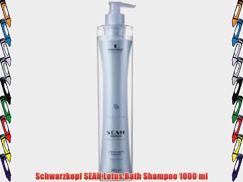 Schwarzkopf SEAH Lotus Bath Shampoo 1000 ml