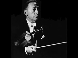 Heifetz plays Tzigane by Ravel