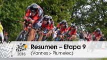 Resumen - Etapa 9 (Vannes > Plumelec) - Tour de France 2015