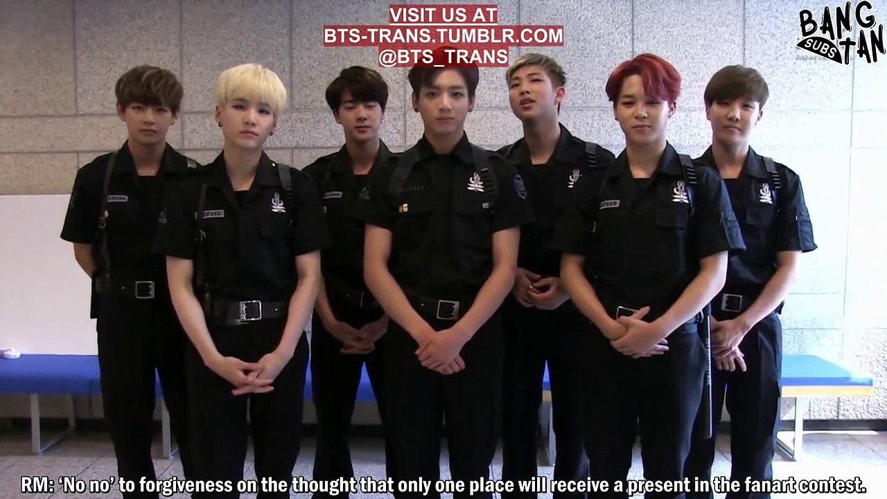 [ENG] 150708 BTS cup "FAN ART Contest" Awards 2015