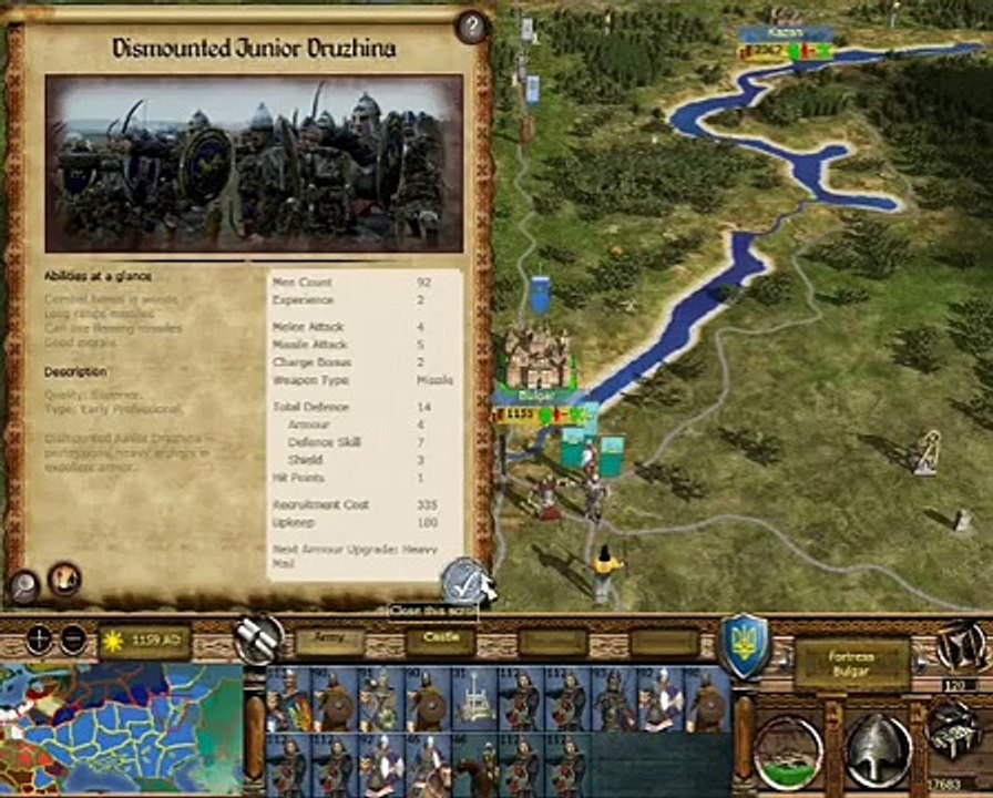 Medieval II - Total War "Stainless Steel 6.4" review (rus)