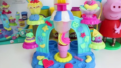 Play Doh Swirl & Scoop Ice Cream Playset Máquina de Helados de Rechupete Sweet Shoppe Toy Videos