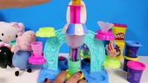 Play Doh Swirl & Scoop Ice Cream Playset Máquina de Helados de Rechupete Sweet Shoppe Toy Videos[1]