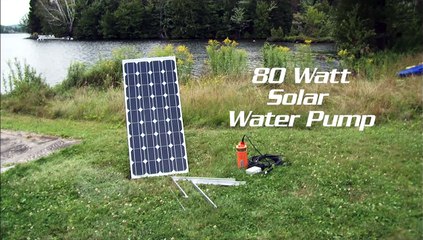 Sunforce 80 Watt Solar Water Pump