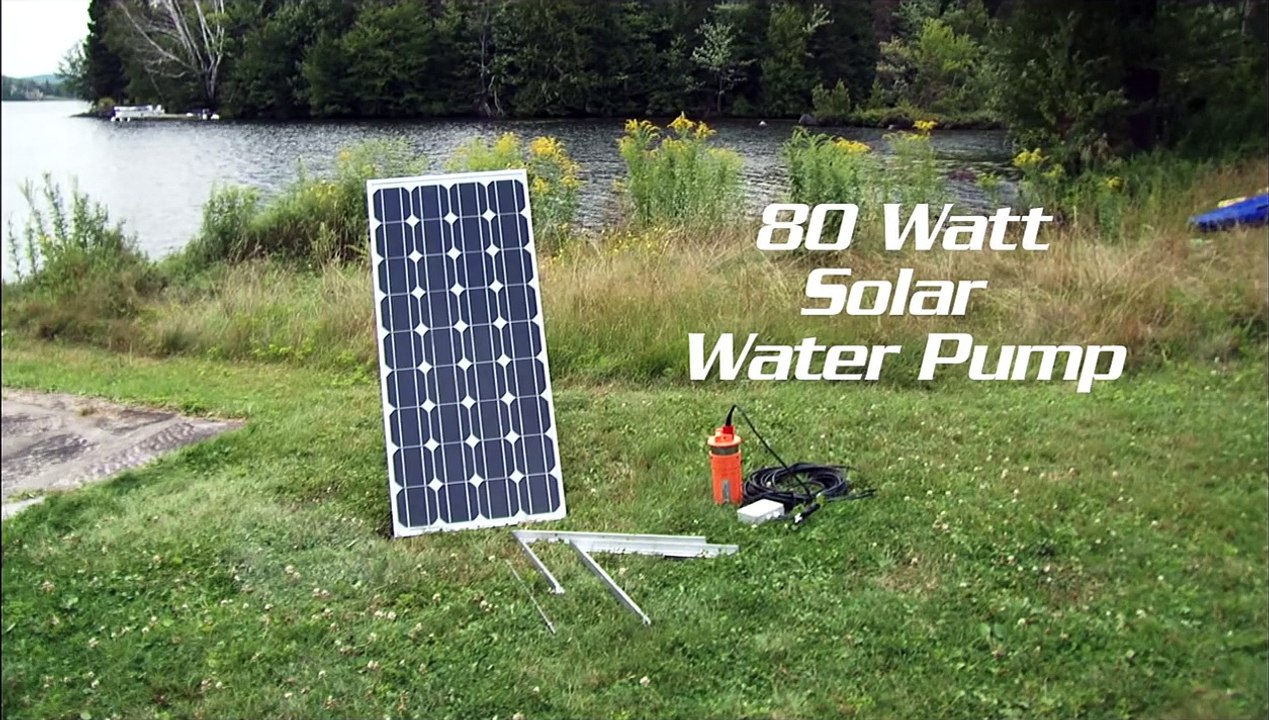Sunforce 80 Watt Solar Water Pump