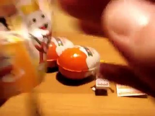 Kinder eggs Donald Duck surprise egg Яйца Kиндер Сюрприз