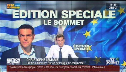 Édition spéciale Grèce: Christophe Lemarié: "Depuis le contrôle des changes, l'économie grecque est quasiment à l'arrêt" - 12/07