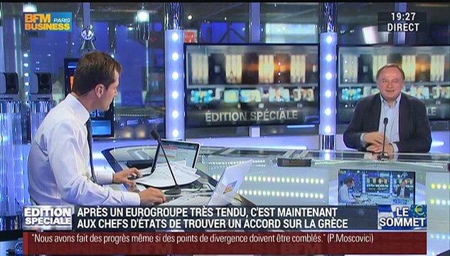Édition spéciale Grèce: Benaouda Abdeddaïm et Jean-Marc Daniel (2/3) - 12/07