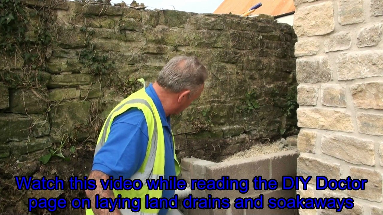 How to lay land drains and how they woirk