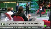 Pablo Iglesias se queda sin palabras ante el neoliberal Daniel Lacalle cuando le cita a Venezuela