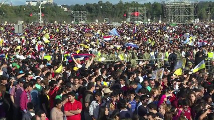 Cultura guarani na última missa do papa no Paraguai