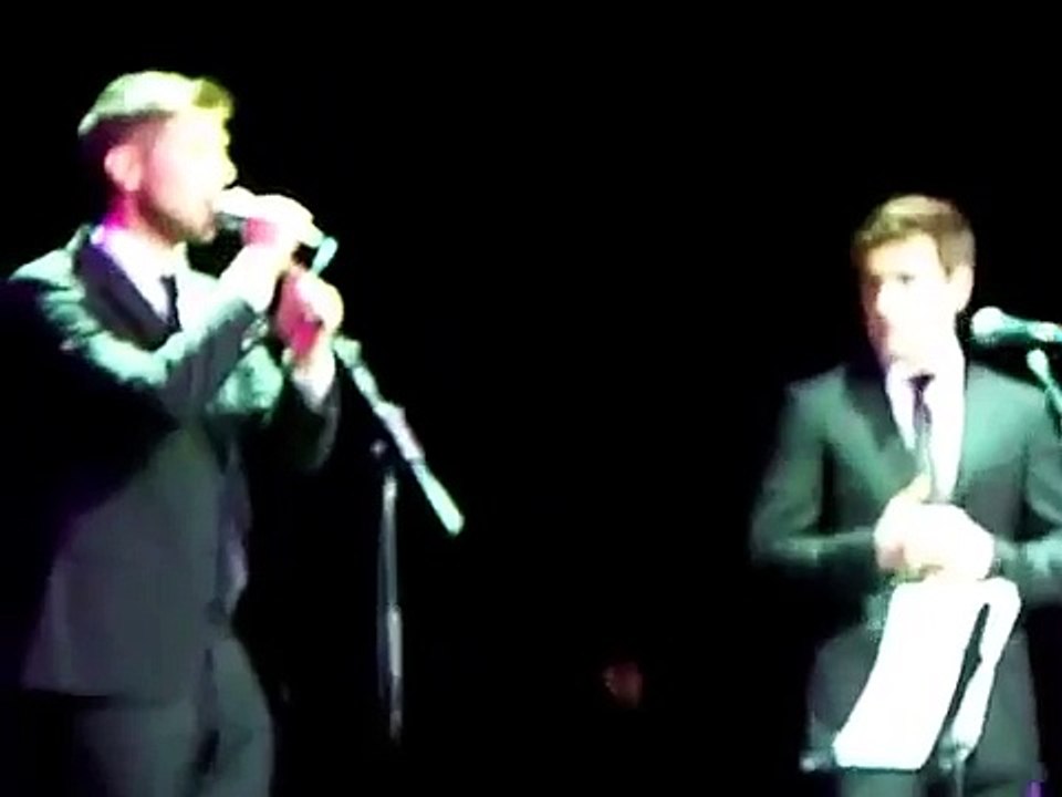 Celtic Comet beginning of "If You Leave Me Now" on the Celtic Thunder Cruise II.