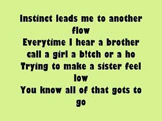 Queen Latifah UNITY Lyrics *Uncensored*